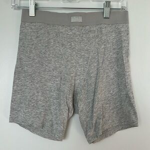 SKIMS Cotton ribbed boxer shorts size small